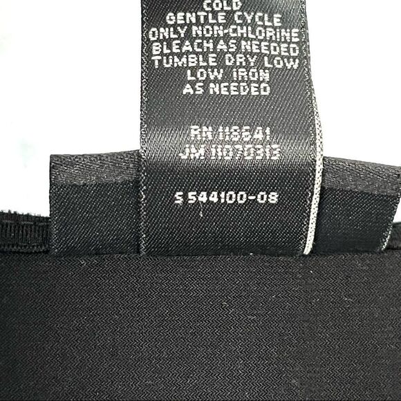 Lane Bryan Knot Front Black Dress Size 22/24 - Picture 2 of 5